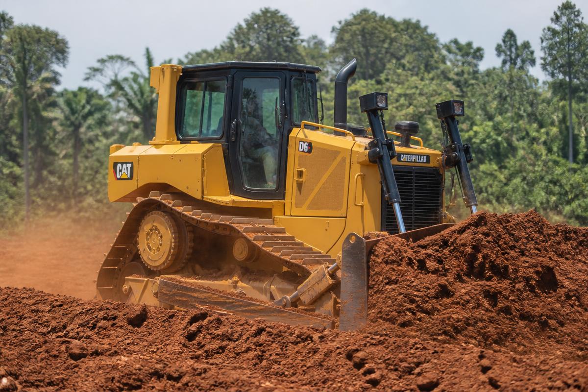 Trator de Esteira disponível para locação em Teresina